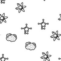 chemistry science chemical vector seamless pattern