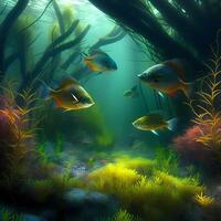 Tetre Fish Habitats. photo