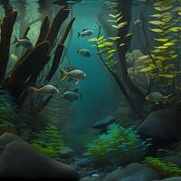 Tetre Fish Habitats. photo