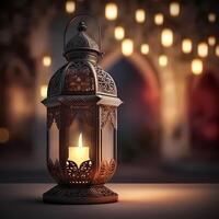 Ramadan Islamic Latern. photo