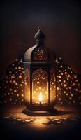 Ramadan Islamic Latern. photo