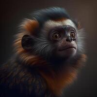 Marmoset Monkey Habitats. photo