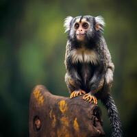 Marmoset Monkey Habitats. photo