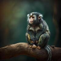 Marmoset Monkey Habitats. photo