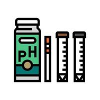 soil test kit garden tool color icon vector illustration