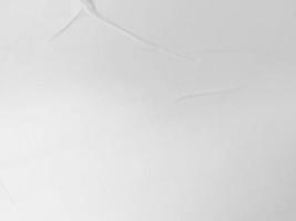 blank white glued paper for poster texture overlay. Crumpled and wrinkled for background. matted wet paper for mockup posters, flyer, brochure, and banner design photo