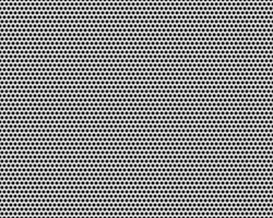 negro punto modelo en blanco fondo metalico cuadrícula textura. foto