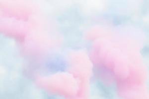 fantasy and dream pink sky and clouds, nature romantic background photo