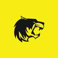 Tiger logo design vector