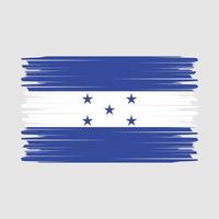 Honduras Flag Brush Vector