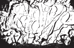 rustik grunge textur med spannmål och fläckar. abstrakt ljud bakgrund. png grafisk illustration med transparent bakgrund.