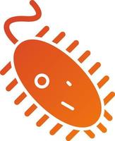 microbio icono estilo vector