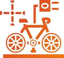 Electric Bike Hub Icon Style vector