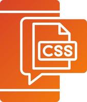 Css Icon Style vector
