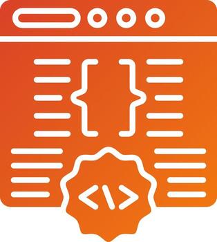 Code Free Development Icon Style vector