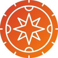 Compass Icon Style vector