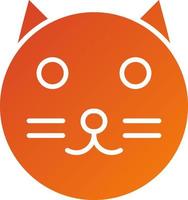 Cat Icon Style vector
