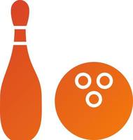 Bowling Icon Style vector