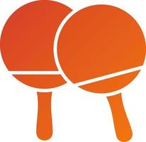 Ping Pong Icon Style vector