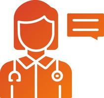Expert Advice Icon Style vector