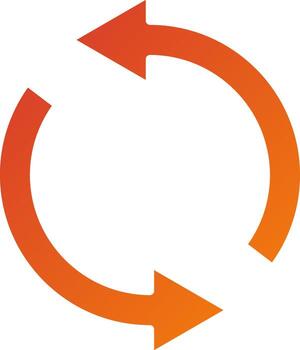 abierto lazo icono estilo vector