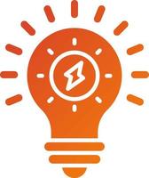 Light Source Icon Style vector