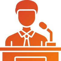 Assistant Minority Leader Icon Style vector