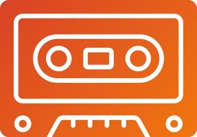 Cassette Icon Style vector