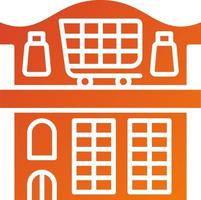 Supermarket Icon Style vector