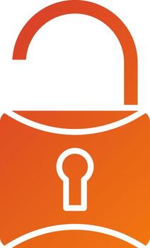 Decryption Icon Style vector