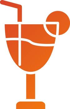 Bebiendo icono estilo vector