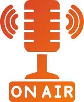 On Air Icon Style vector