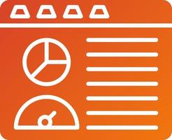 Dashboard Icon Style vector