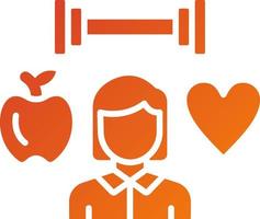 Health Conscious Icon Style vector