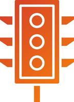 Traffic Light Icon Style vector