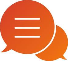 Chat Icon Style vector
