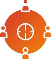 User Connection Icon Style vector