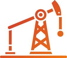 Oil Pump Icon Style vector