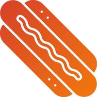 Hot Dog Icon Style vector