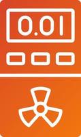 Dosimeter Icon Style vector