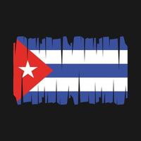 vector de bandera de cuba