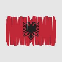 vector de bandera de albania