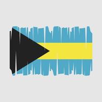 vector de bandera de bahamas