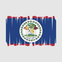 Belize Flag Vector