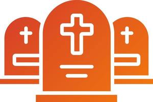 Graveyard Icon Style vector