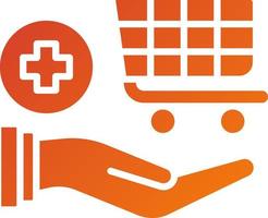 Medical Ecommerce Provider Icon Style vector