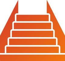Stairs Icon Style vector