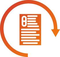 Automatic Refills Icon Style vector