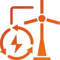 Renewable Energy Icon Style vector