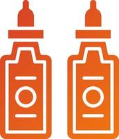 Bottles Icon Style vector